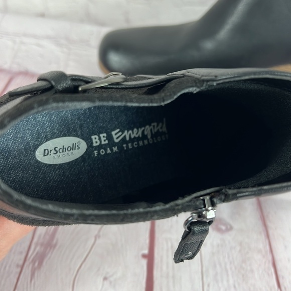 Dr. Scholl's Memory Foam Wedge Heel Karlie Booties Size 11 - Picture 6 of 8